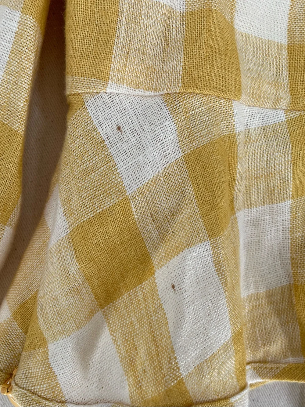 Reformation Barrett linen top